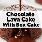 Chocolate Lava Cake With Box Cake