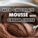 Keto Chocolate Mousse With Cream Cheese