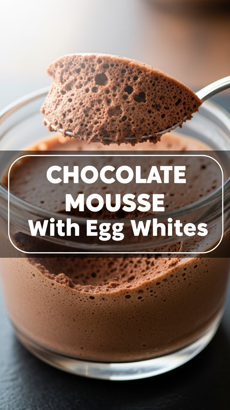 Chocolate Mousse With Egg Whites