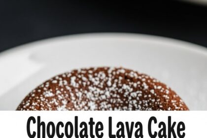 Chocolate Lava Cake With Dulce De Leche