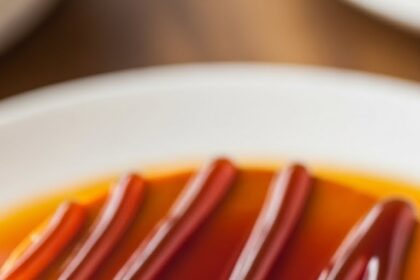 Creamy Flan Dessert With Caramel Sauce