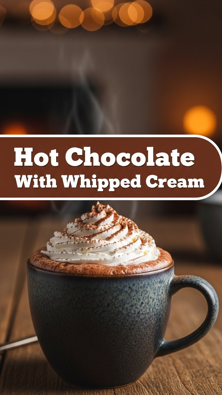 Hot Chocolate With Whipped Cream