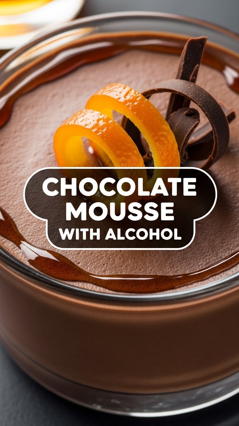 Chocolate Mousse With Alcohol