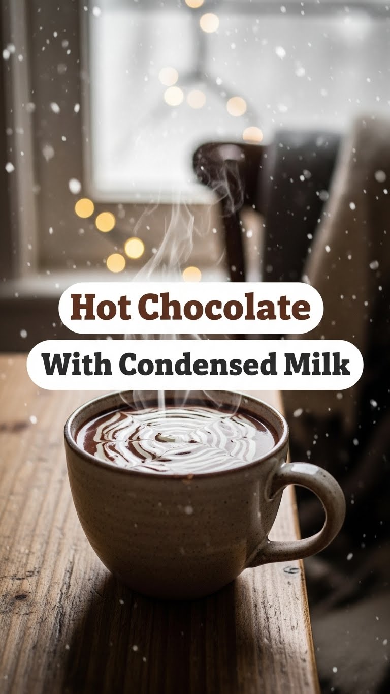 Hot Chocolate With Condensed Milk