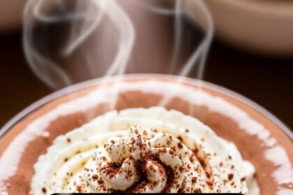 Hot Chocolate With Sweet Condensed Milk