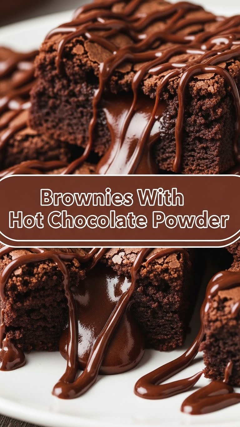 Brownies With Hot Chocolate Powder