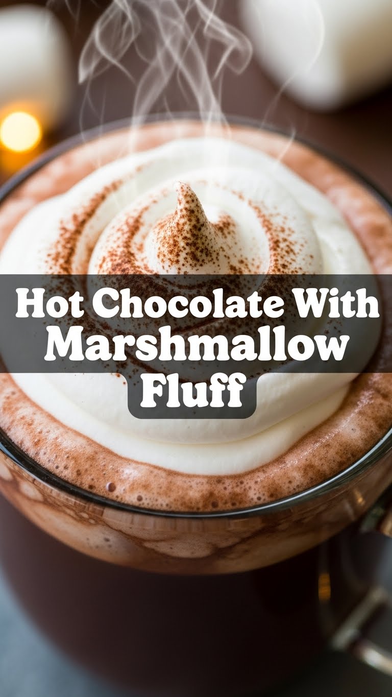 Hot Chocolate With Marshmallow Fluff