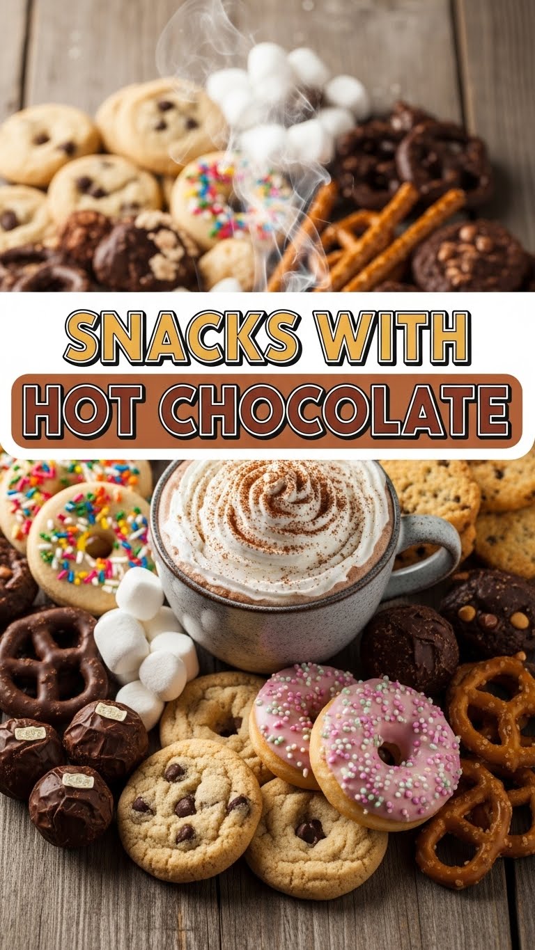Snacks With Hot Chocolate