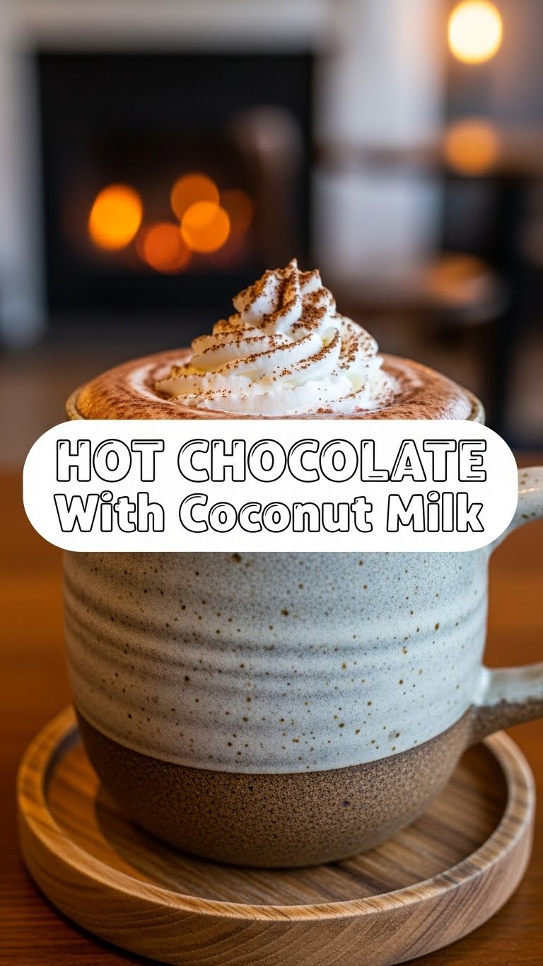 Hot Chocolate With Coconut Milk