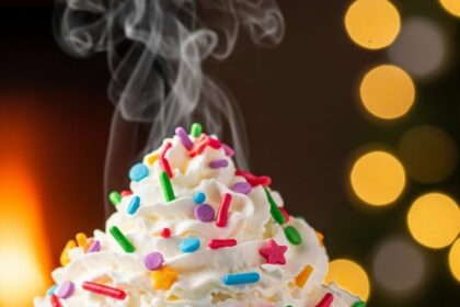 Hot Chocolate With Sprinkles