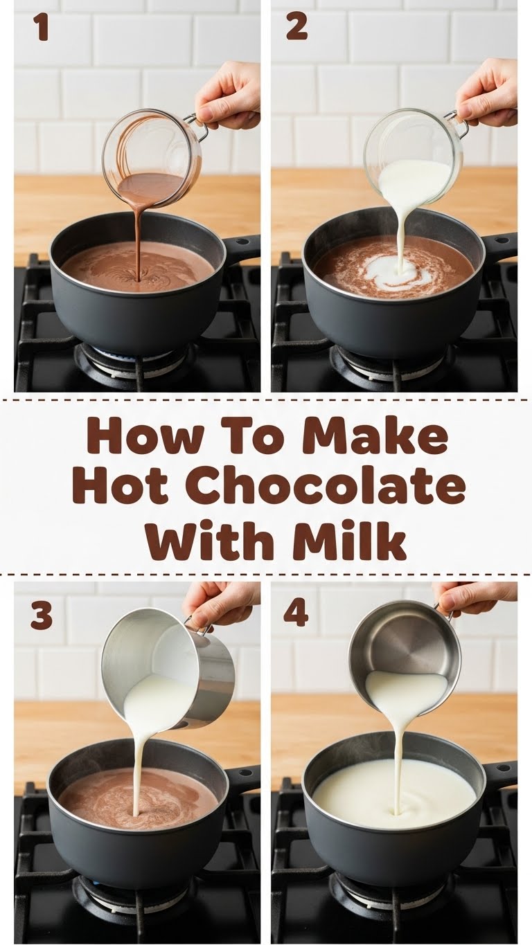 How To Make Hot Chocolate With Milk