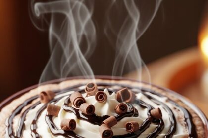 Hot Chocolate With Hershey Syrup