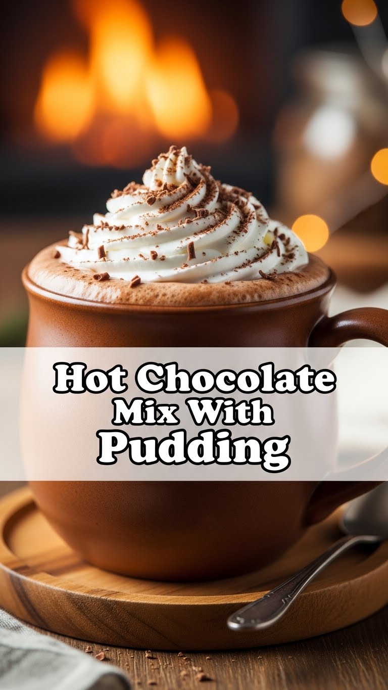 Hot Chocolate Mix With Pudding