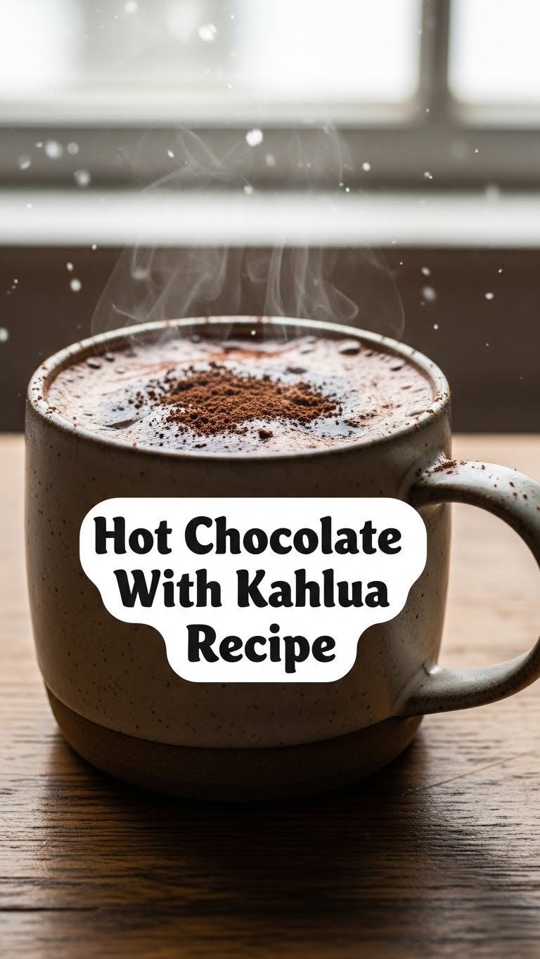 Hot Chocolate With Kahlua Recipe
