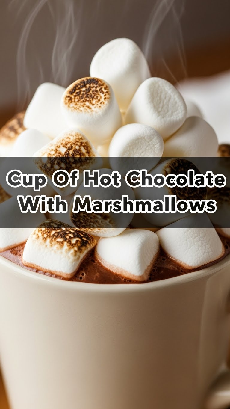 Cup Of Hot Chocolate With Marshmallows