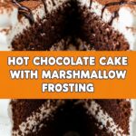 Hot Chocolate Cake With Marshmallow Frosting
