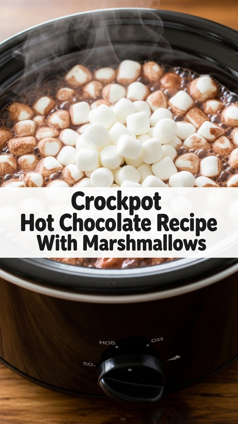 Crockpot Hot Chocolate Recipe With Marshmallows