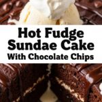 Hot Fudge Sundae Cake With Chocolate Chips