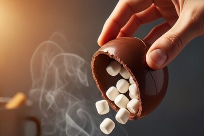 Hot Chocolate Bomb With Cookies