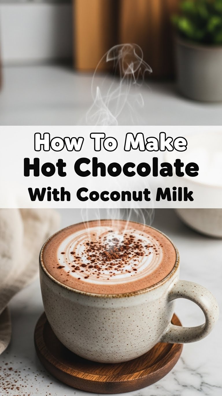 How To Make Hot Chocolate With Coconut Milk