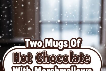 Two Mugs Of Hot Chocolate With Marshmallows