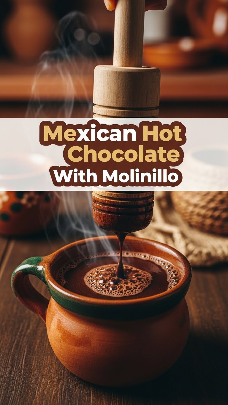 Mexican Hot Chocolate With Molinillo