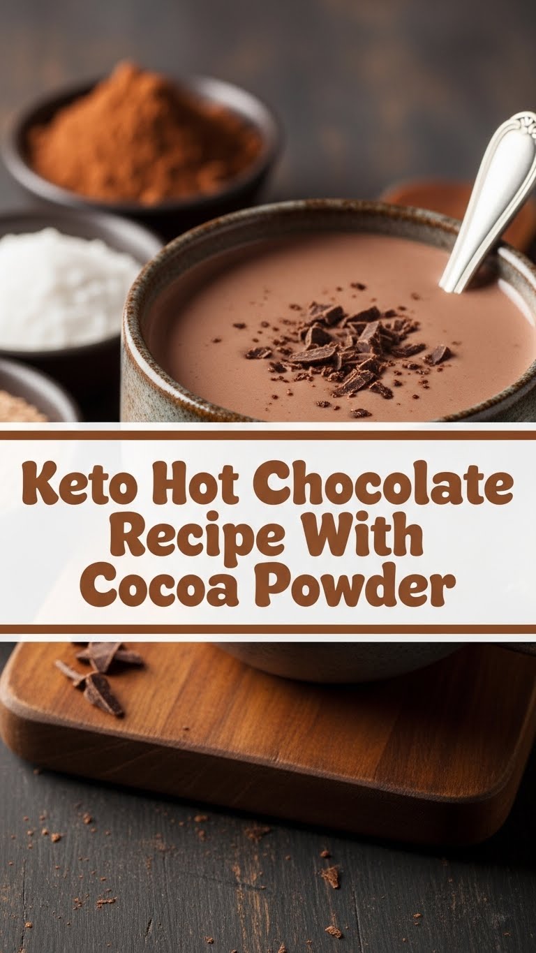 Keto Hot Chocolate Recipe With Cocoa Powder