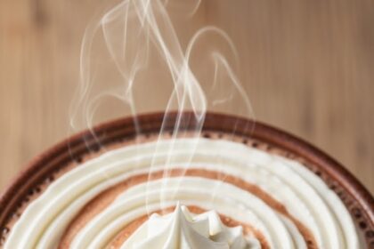 Cup Of Hot Chocolate With Swirl