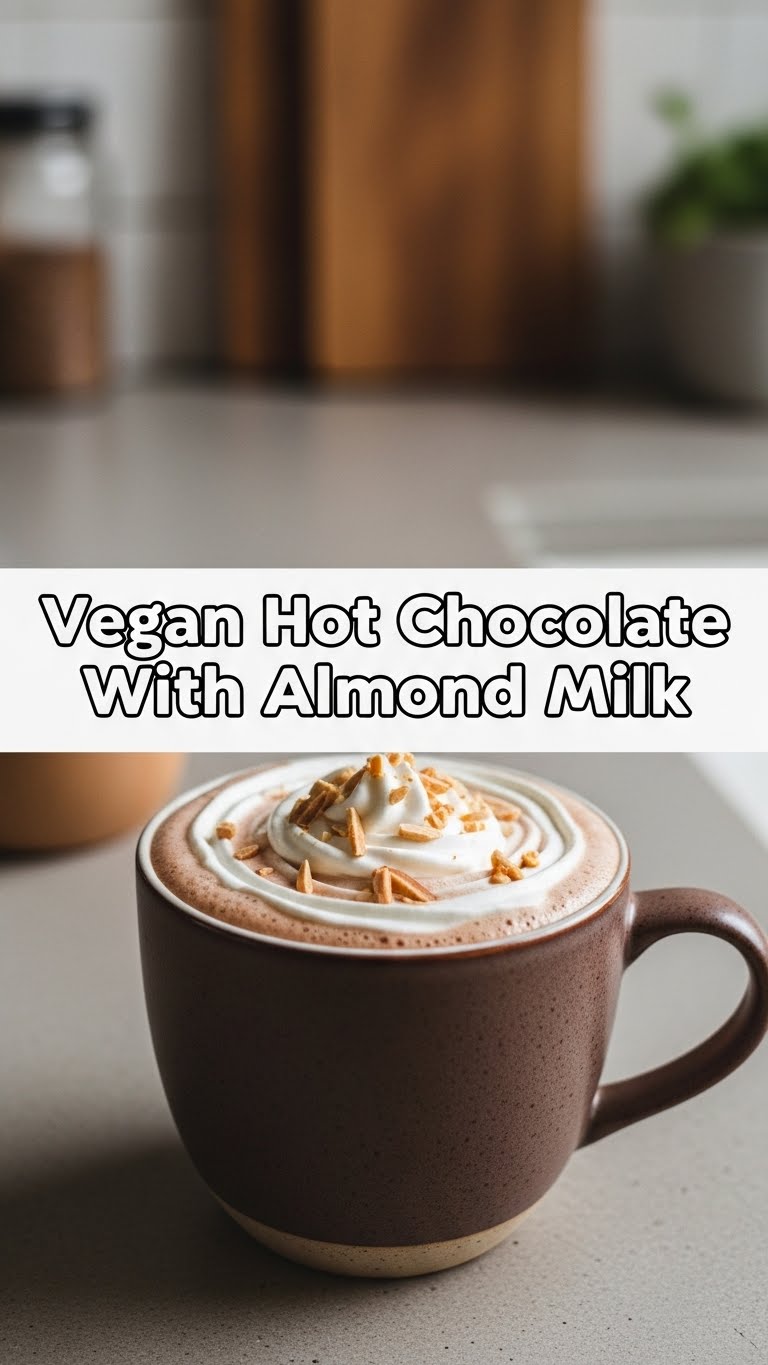 Vegan Hot Chocolate With Almond Milk