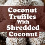 Coconut Truffles With Shredded Coconut