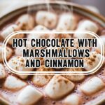 Hot Chocolate With Marshmallows And Cinnamon
