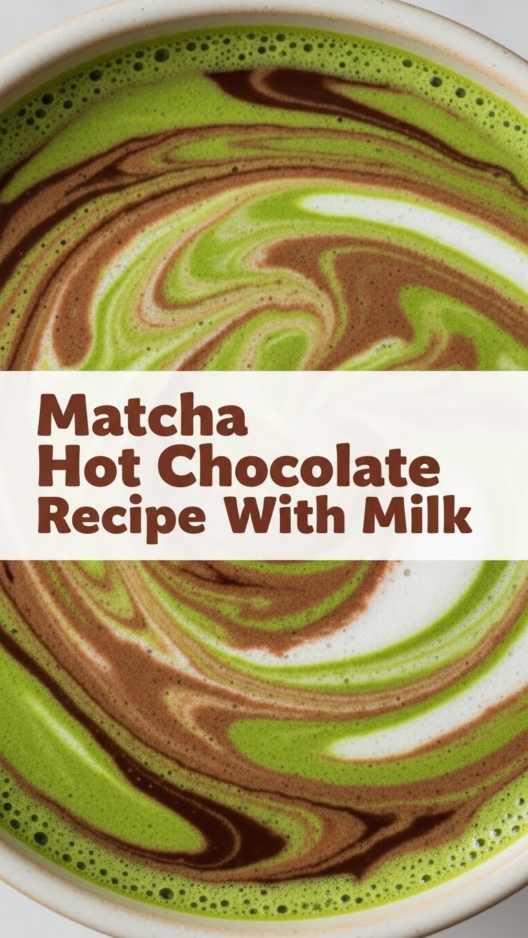 Matcha Hot Chocolate Recipe With Milk