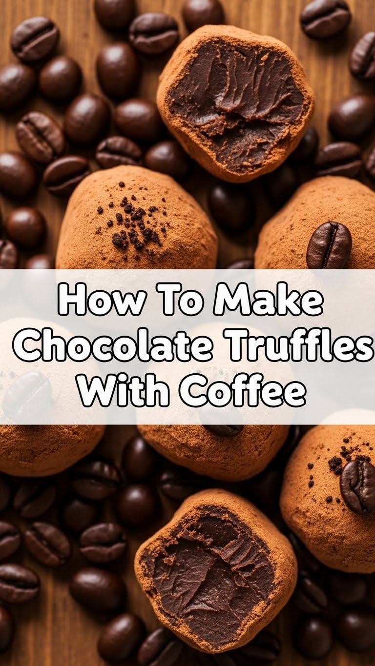 How To Make Chocolate Truffles With Coffee