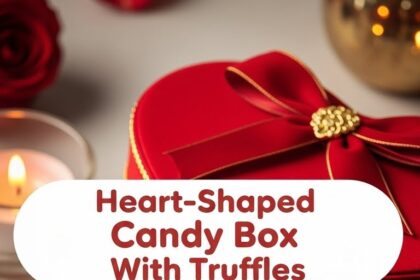 Heart-Shaped Candy Box With Truffles