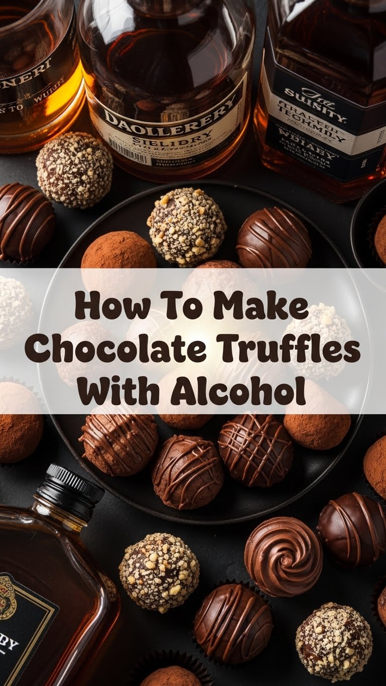 How To Make Chocolate Truffles With Alcohol