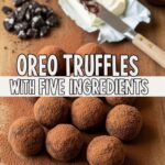Oreo Truffles With Five Ingredients