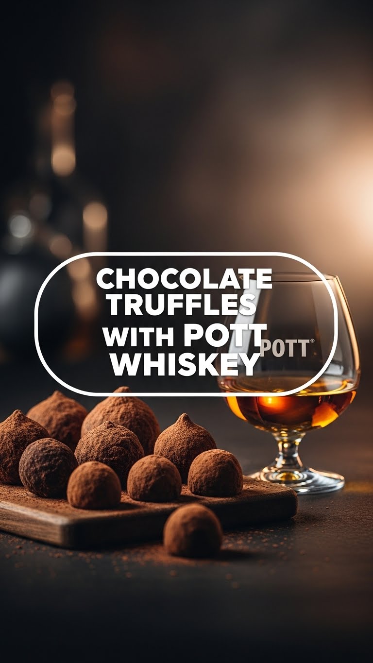 Chocolate Truffles With Pott Whiskey