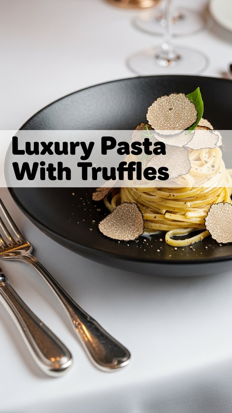 Luxury Pasta With Truffles