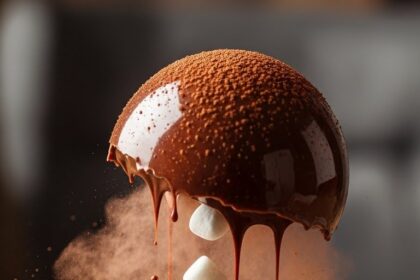 Hot Chocolate Bomb With Marshmallows
