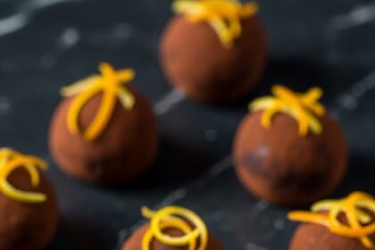 Chocolate Truffles With Citrus Zest