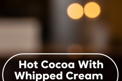 Hot Cocoa With Whipped Cream And Chocolate
