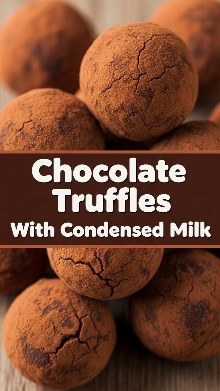 Chocolate Truffles With Condensed Milk