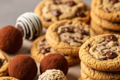 Chocolate Chip Cookies With Truffles