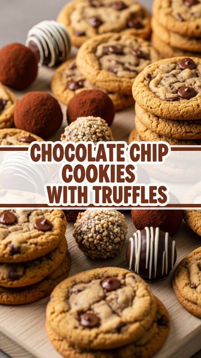 Chocolate Chip Cookies With Truffles
