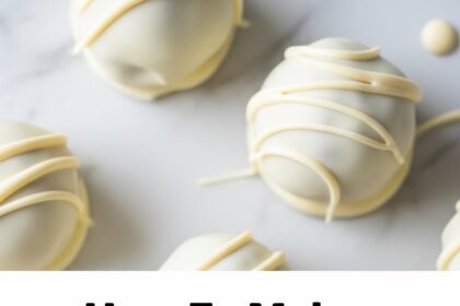 How To Make Oreo Truffles With White Chocolate