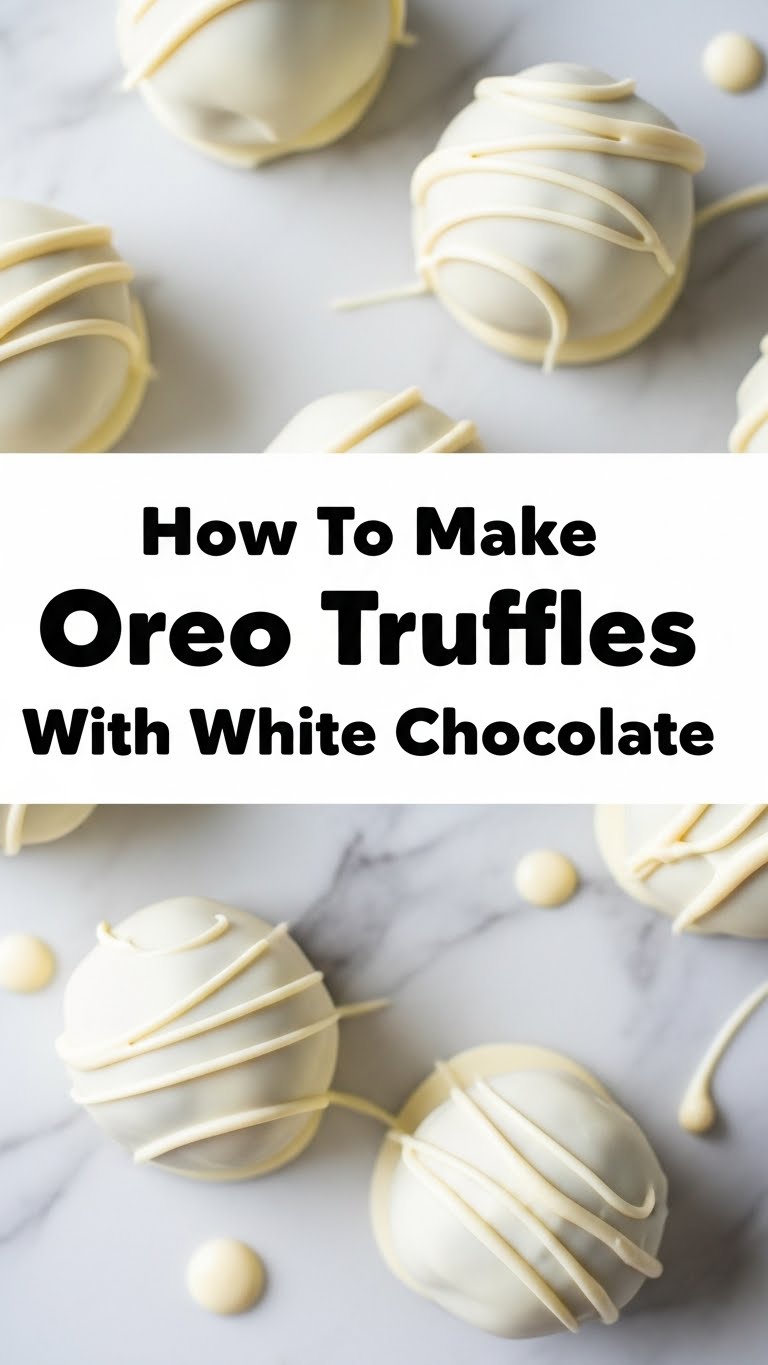 How To Make Oreo Truffles With White Chocolate