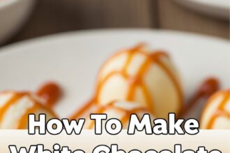 How To Make White Chocolate Truffles With Caramel