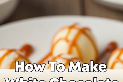 How To Make White Chocolate Truffles With Caramel