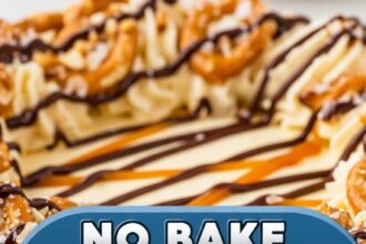 No Bake Cheesecake With Pretzel Crust