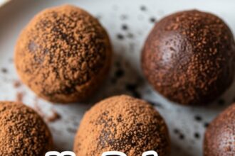 No-Bake Chocolate Truffles With Cookies